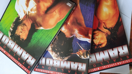 Rambo - Trilogía. Dvd - Sylvester Stallone