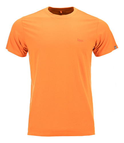 Polera Hombre Ulmo Cotton Uvstop T-shirt Naranjo Lippi