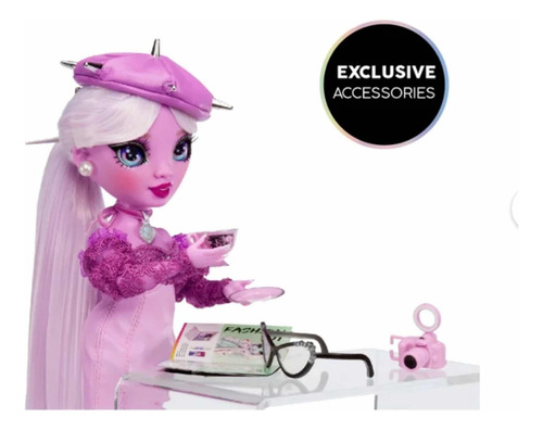 Rainbow High Muñeca Shadow Lavender Lynn Fashion