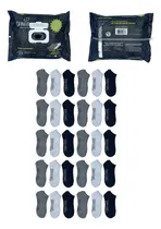 Comprar Spalding, Paquete De 30 Pares Medias Invisibles Para Hombre