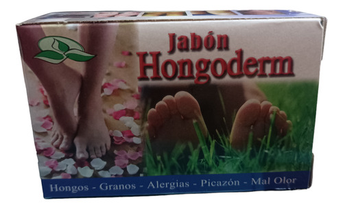 Jabón Hongoderm (hongos Granos Alergias Mal Olo)pack 2 Unid.