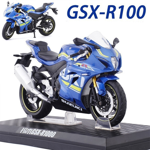 Colección De Modelos Moto Metal Suzuki Gsx-r1000 1:12 [u]