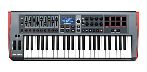 Controlador Midi Novation Impulse 49 Pantalla Lcd Teclado