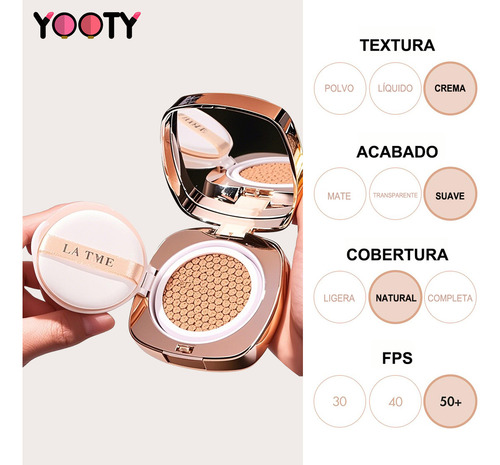 2 Piezas Yooty Base De Maquillaje Fps Matte Tono Natural Blush Compacto Maquillaje Correctores Base De Maquillaje Fit Me Correcto Rubor Polvo Compacto 24g