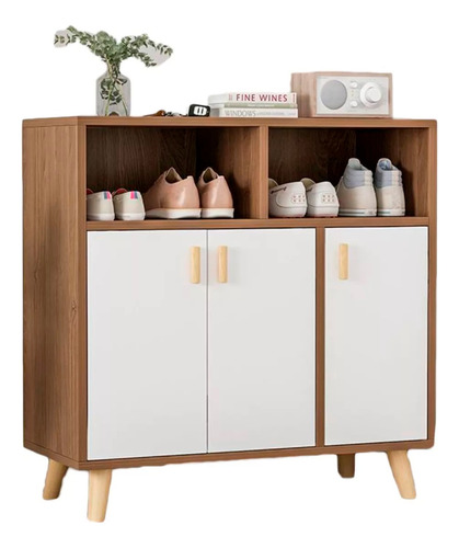 Cómoda Zapatero Blanca Madera