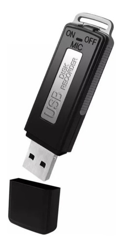 Grabadora Audifono Audio Usb Digital Espia Pen Drive 8gb