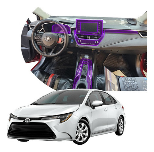 ` Kit De Protección Interna Ppf For Toyota Corolla 2024