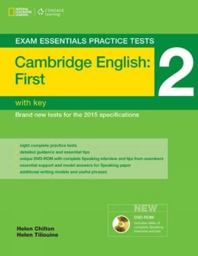Cambridge First Practice: Tests 2 without Key + DVD-Rom, de Osbourne, Charles. Editora Cengage Learning Edições Ltda., capa mole em inglês, 2014
