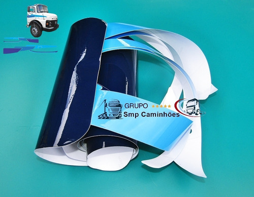 Imagem 4 de 5 de Faixa Decorativa Azul Do Mb 1113 1518 2013 - Melhor Faixa Do Mercado Jogo Completo