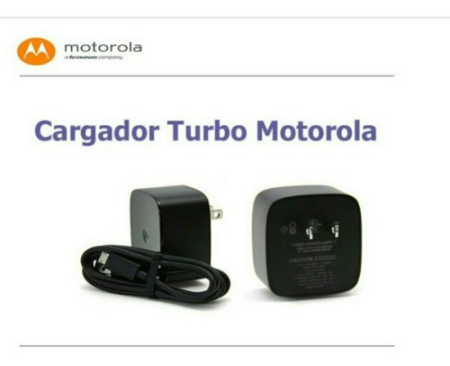 Cargador Turbo Moto X Play