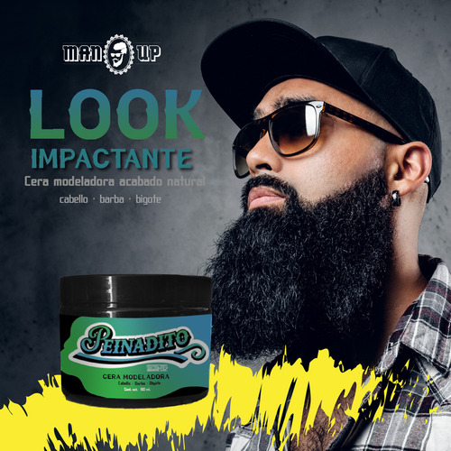 Manup pomada modeladora para cabello Peinadito 150g pack 12 unidades