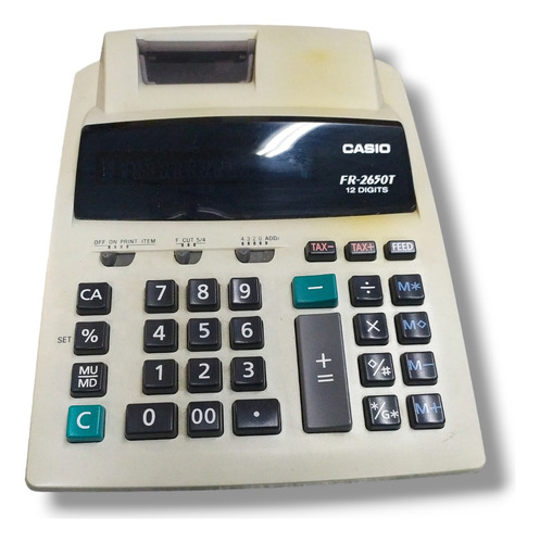 Calculadora  Impresora Sumadora Casio Fr-2650t