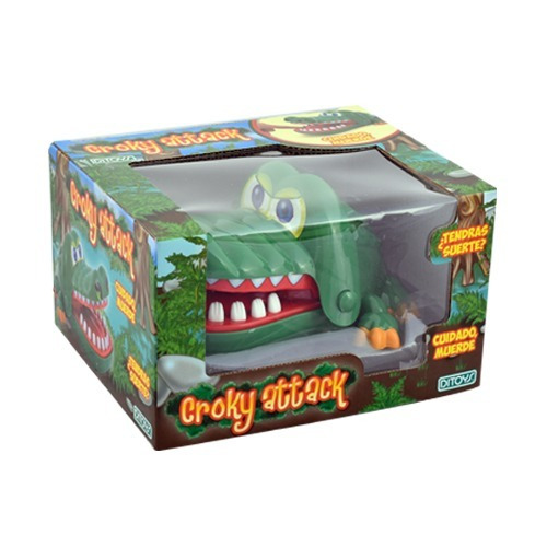 Imagen 3 de 5 de Juego De Mesa Croky Attack Ditoys Original Planeta Juguete