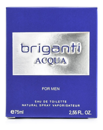 Imagen 3 de 10 de Perfume Hombre Briganti Fragancia Acqua Edt 75 Ml Acc08322