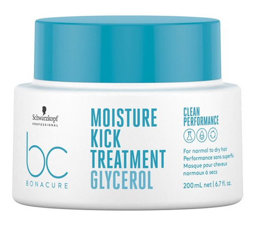 Máscara Schwarzkopf Moisture Kick 200ml Hidratación