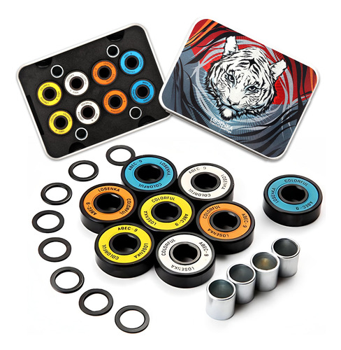 Rodamiento Patineta Para Longboards Crucero Alto 608
