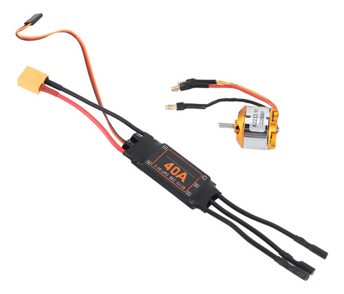 40a Brushless Esc 2212 Kv2200 Motor+xt60 Rc Motor Set Para