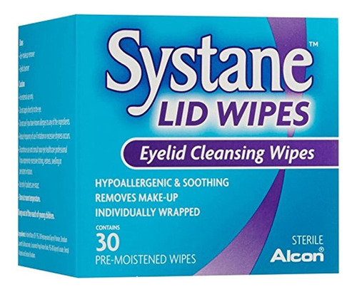 Systane Tapa Wipes  30 ct