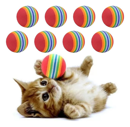 Juguetes Pelotas Gatos Gatitos Multicolor Trixie Spielzeug