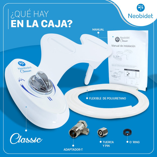 Bidet Para Inodoro Neobidet Original Grifería Autolimpieza!