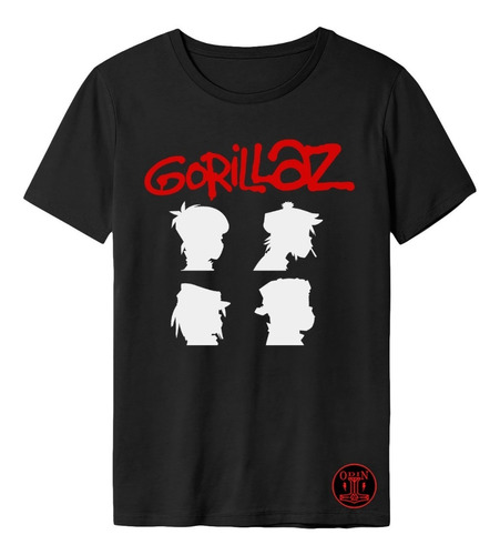 Polo Personalizado Con Motivo Banda Gorillaz 0004