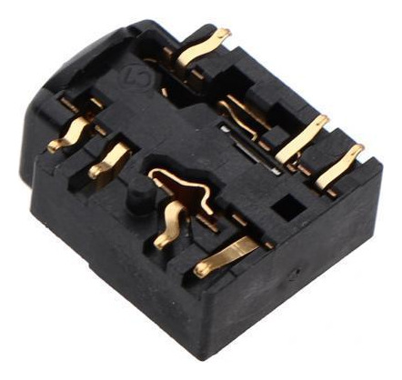 Paquete De 6 Unidades, 5-6 Unidades, Conector Para Auricular