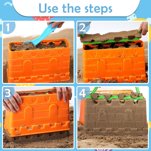 Liberty Imports Constructor De Playa Crea Un Castillo De ...