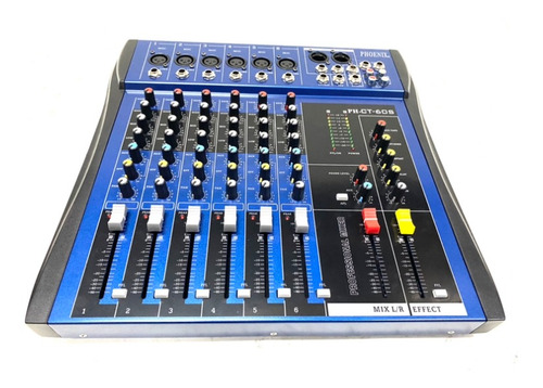 Console Phoenix 6 Canais Balanceada Com Efeito 110v Novo