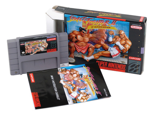 Street Fighter Ii 2 Turbo Super Nintendo Snes Completo