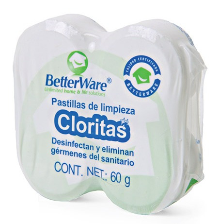 Cloritas Pastillas Betterware - Baño Limpieza Wc Desinfecta