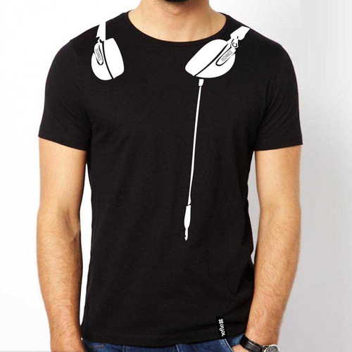 Remera Auriculares - 100% Algodón - Calidad Premium