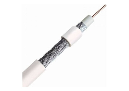 Cabo De Antena De Tv Rg59 Coaxial 67% Malha Profissional 1m