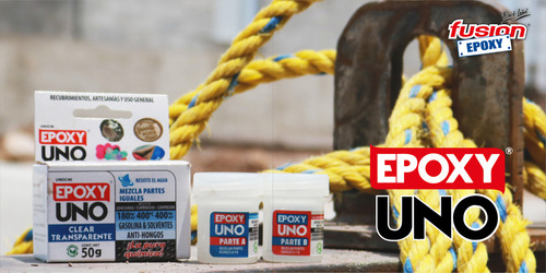 Pegamento Fusion Epoxy Uno Clear Resina Epóxica Transparente, Ideal Para Pisos, Manualidades Y Recubrimientos Alta Resistencia Uv, Perfecta Para Proyectos Creativos Y Decorativos