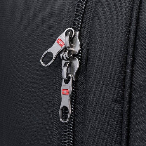 Mochila Rodinha Executiva Resistente Trabalho Notebook Cor Preto Desenho Do Tecido Liso