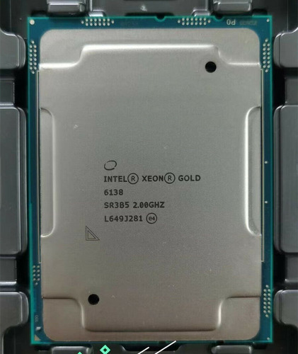 Procesador Intel Xeon G-6138 Gold 2.00ghz (20cores)