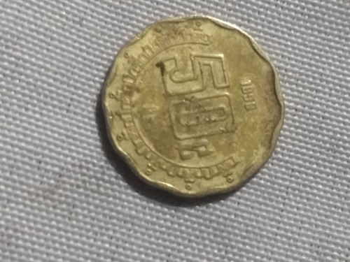 Moneda 50 Centavos Con Error De Acuñado 1898.