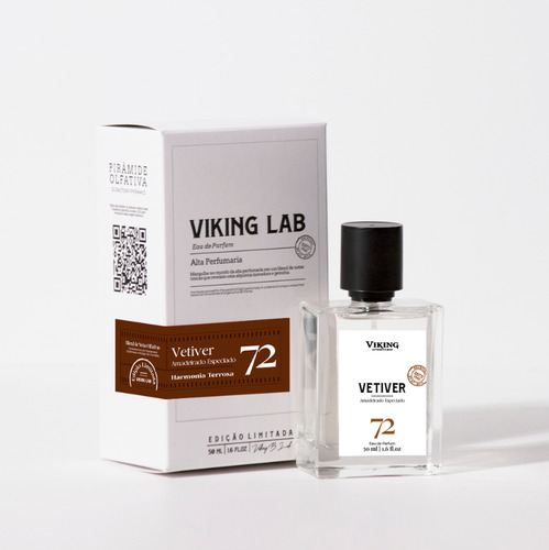 Perfume Vetiver 72 - Viking Lab - 50ml