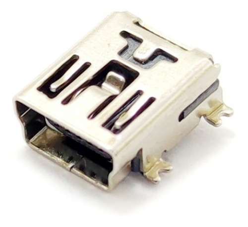Conector Mini Usb Smd Tipo B Para Pcb 5 Pines Hembra