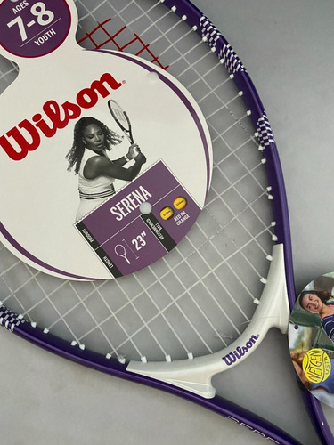 Imagen 6 de 6 de Raqueta De Tenis Wilson Serena 23 Niña De 7 A 9 Años