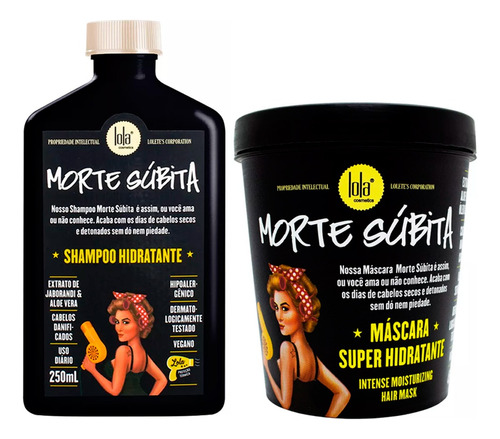 Lola Morte Súbita Kit Shampoo + Máscara Super Hidratante 