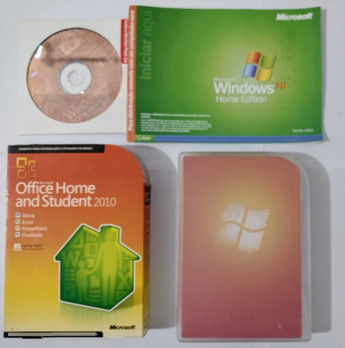 Windows Xp, Office 2010 E Windows 7 Home Premium