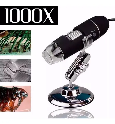 Microscópio Digital Usb 1000x Zoom Camera 2.0mp Profissional