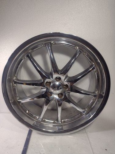 Roda Esportiva Aro 19 Cromada - Usada Com Detalhe (Usado)