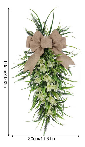 N Guirnalda De Pascua For Puerta, Guirnalda Artificial De