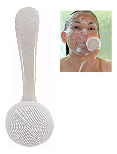 Masajeador Cepillo Facial Limpiador Exfoliante Silicon 