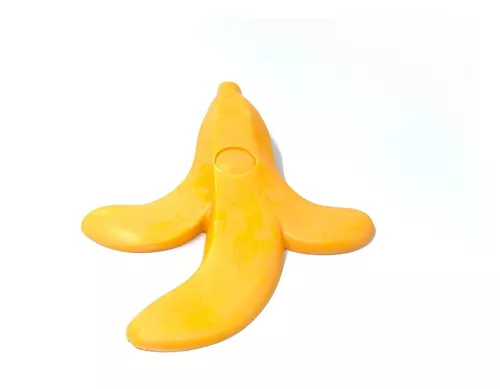 Tope para puerta UEC Aparador de Porta Banana en goma color amarillo