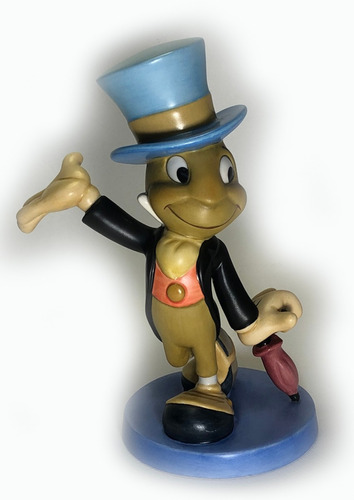Figura De Porcelana-pepe Grillo-colección Disney Pinocho