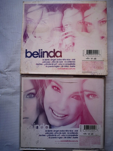 Belinda Lo Siento Disco Compacto Original Doble Portada | MercadoLibre