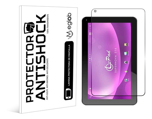 Protector Mica Pantalla Para Leotec L-pad Supernova S16