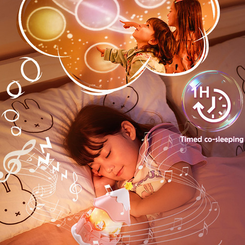 Luz Nocturna Star Projector Para Niños Con Rotación De 360°